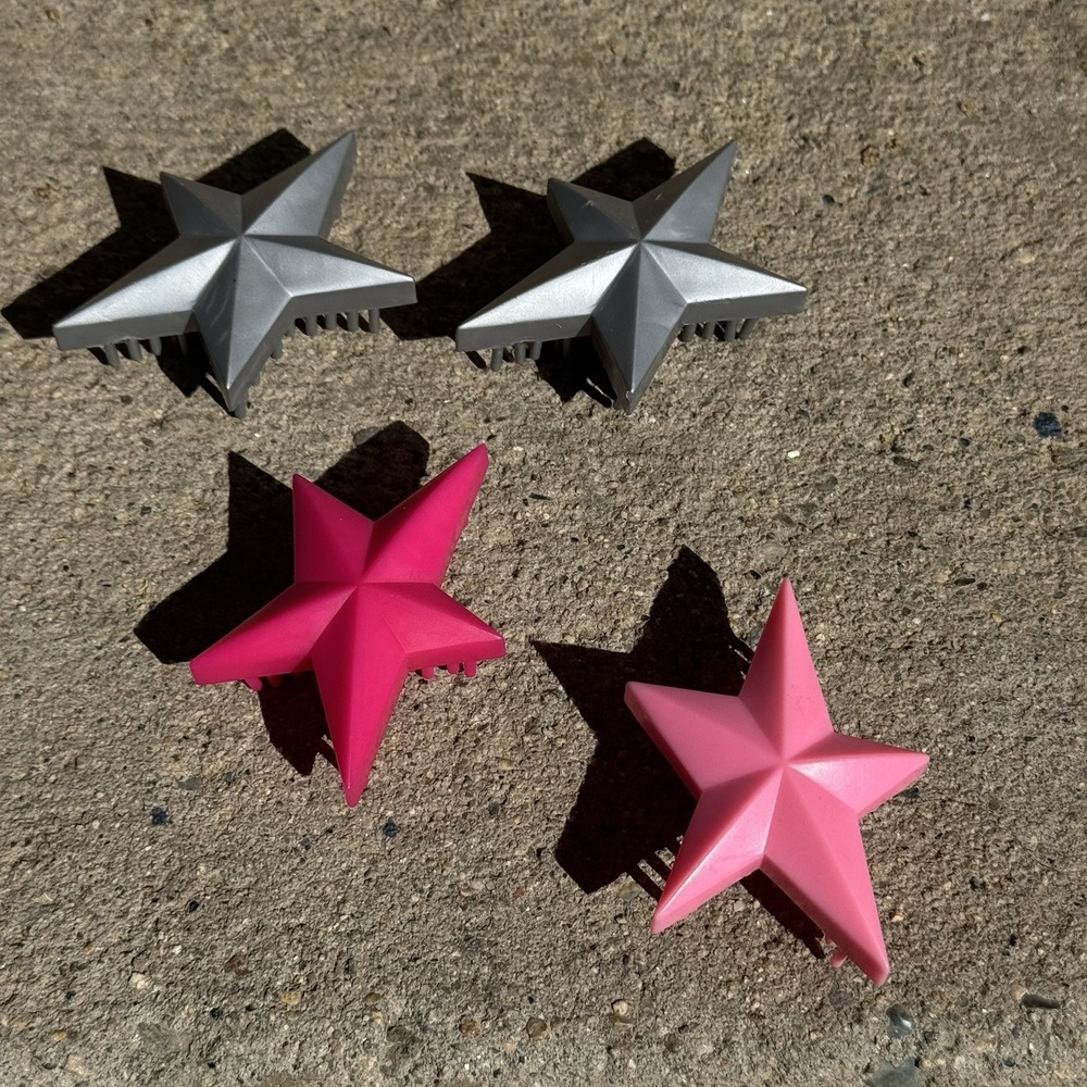 BRATZ‎ Y2K Lot Of 4 Star Hair Brushes Vintage Doll Accessories